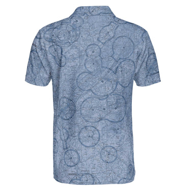AOP Polo Shirt The Huntsville to Birmingham Blues Men's Sport Polo