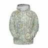 AOP Lightweight Hoodie The Jackson to Howell Michigan VFR Lightweight Sweatshirt Hoodie