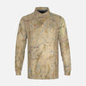 AOP Long Sleeve Polo Shirt The Jarbidge to Ruby Lake Long Sleeve Polo Shirt