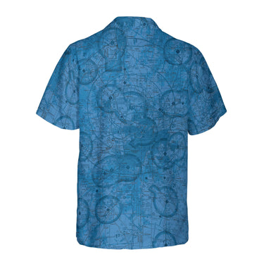 AOP Coconut Button Shirt The Kansas City Blues Coconut Button Camp Shirt