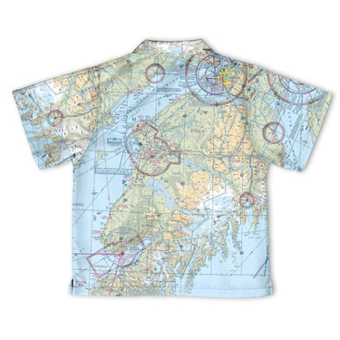 Youth Hawaiian Shirt The Kenai Alaska VFR Youth Camp Shirt