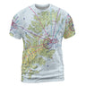 AOP T-Shirt The Kodiak Aviator Short Sleeve Performance Crewneck Shirt