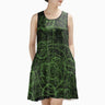 AOP Sleeveless Dress The Lake Charles Night Vision Sundress