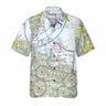 AOP Coconut Button Shirt The Lake Erie Islands VFR Coconut Button Camp Shirt