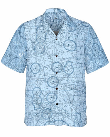 AOP Coconut Button Shirt The Lexington-Parsons Tennessee Blues Coconut Button Camp Shirt