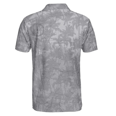 AOP Lightweight Polo The Lightweight Newberry and U.P. Overcast Palms Sports Polo
