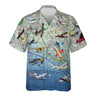 AOP Pocket Hawaiian Shirt The Loves Landing Flyby Pocket Camp Shirt