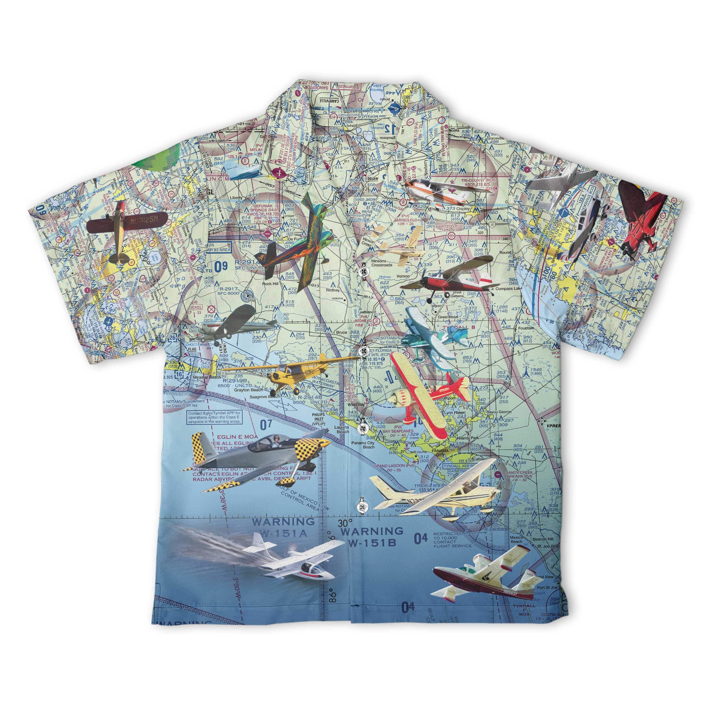Youth Hawaiian Shirt The Loves Landing Flyby Youth Camp Shirt
