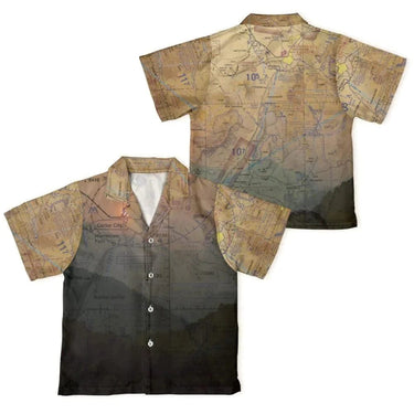 Youth Hawaiian Shirt The Majestic Youth Camp Shirt