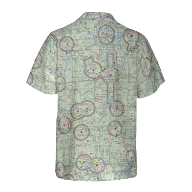 AOP Coconut Button Shirt The Mason City Flight Above Coconut Button Camp Shirt