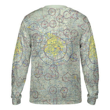 AOP Long Sleeve Tee The Minneapolis Aviator Long Sleeve Crewneck Tee Shirt