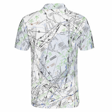 AOP Polo Shirt The New York IFR Tracks Polo Shirt