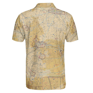 AOP Polo Shirt The Northwest New Mexico Aviator Polo Shirt