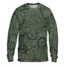 AOP Polo Shirt The OD Green Ft Rucker VFR Long Sleeve Crewneck Tee Shirt