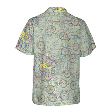 AOP Coconut Button Shirt The Omaha VFR Aviator Coconut Button Camp Shirt