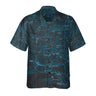 AOP Coconut Button Shirt The Ontario International Deep Blue Night Vision Coconut Button Camp Shirt