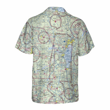 AOP Coconut Button Shirt The Oshkosh VFR Aviator Coconut Button Camp Shirt