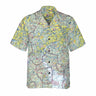 AOP Coconut Button Shirt The Philadelphia Aviator Coconut Button Camp Shirt