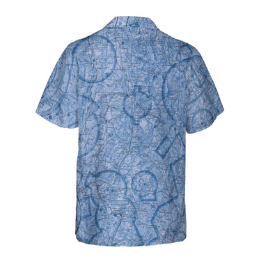 AOP Coconut Button Shirt The Portland Harbor Custom Moody-Laughlin Coconut Button Camp Shirt