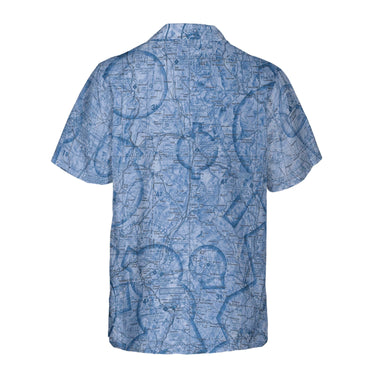 AOP Coconut Button Shirt The Portland Harbor Custom Vance-Whiteman Coconut Button Camp Shirt