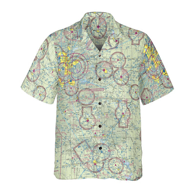 AOP Coconut Button Shirt The Seminole Flight Above VFR Coconut Button Camp Shirt