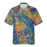 AOP Pocket Hawaiian Shirt The SoCal Abstract Pocket Shirt