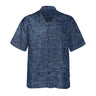 AOP Coconut Button Shirt The Southeast Kansas Blue Night Vision Coconut Button Camp Shirt