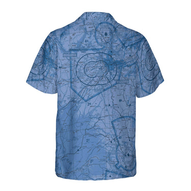 AOP Coconut Button Shirt The Spokane Aviator Blues Coconut Button Camp Shirt