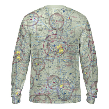 AOP Long Sleeve Tee The Springfield MO Long Sleeve Performance Crewneck Shirt