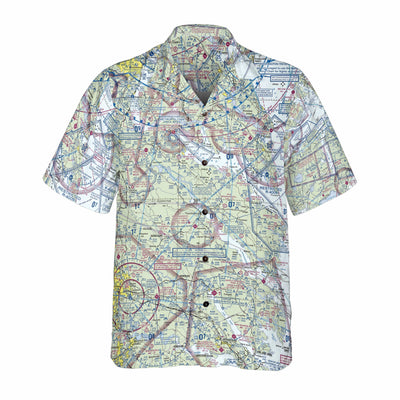 AOP Coconut Button Shirt The St Mary's to Kitty Hawk Coconut Button Camp Shirt