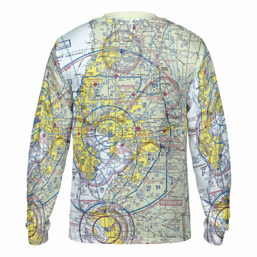 AOP Polo Shirt The Tampa VFR Long Sleeve Performance Crewneck Shirt