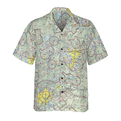 AOP Coconut Button Shirt The Texas Highland Lakes Aviator Coconut Button Camp Shirt