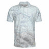 AOP Lightweight Polo The Turks and Caicos Men's Polo Shirt