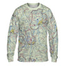 AOP Polo Shirt The Waco VFR Long Sleeve Crewneck Tee Shirt