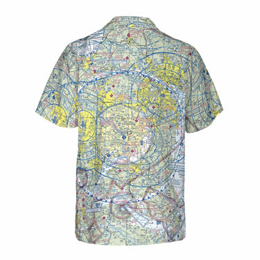 AOP Coconut Button Shirt The Washington Dulles VFR Coconut Button Camp Shirt