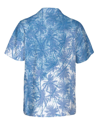 AOP Pocket Hawaiian Shirt The Aeroflex Andover Summer Coconut Button Camp Shirt