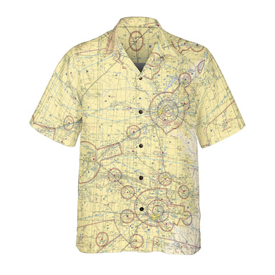 AOP Coconut Button Shirt The Amarillo Aviator VFR Coconut Button Camp Shirt