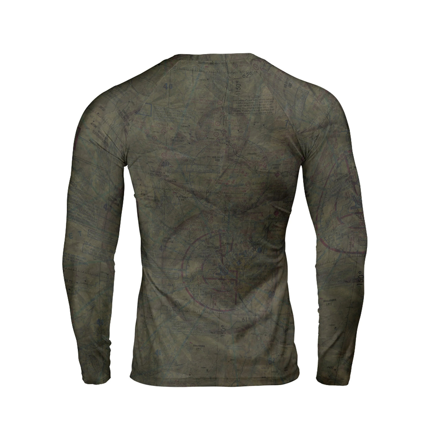 Long Sleeve Rash Guard The Anchorage Long-Sleeve Compression Shirt