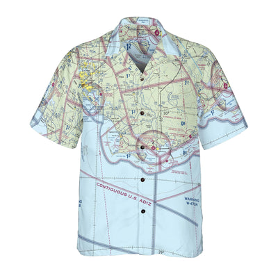 AOP Coconut Button Shirt The Apalachicola Aviator Coconut Button Camp Shirt