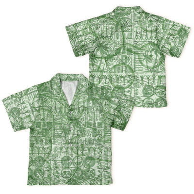 Youth Hawaiian Shirt The Atlanta East TGC Young Aviator Shirt