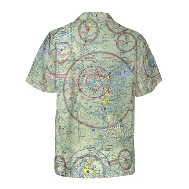 AOP Coconut Button Shirt The Bentonville Aviator VFR Coconut Button Camp Shirt