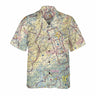 AOP Coconut Button Shirt The Blue Ridge Mountains Aviator Coconut Button Camp Shirt