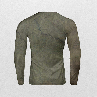 Long Sleeve Rash Guard The Brownsville Sectional Long-Sleeve Compression Shirt