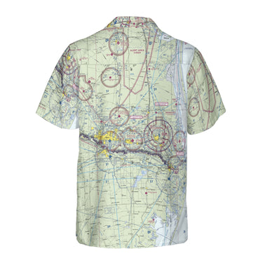 AOP Coconut Button Shirt The Brownsville to Three Rivers Coconut Button Camp Shirt