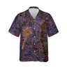 AOP Pocket Hawaiian Shirt The BWI Night Flight Orange Palm Shirt