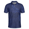 AOP Polo Shirt The Camp Eagle Vietnam Huey Blue Polo Shirt