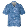 AOP Pocket Hawaiian Shirt S The Catalina to Palm Beach Blue VFR Shirt with pocket