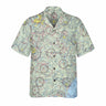 AOP Coconut Button Shirt The Central North Carolina Coconut Button Camp Shirt