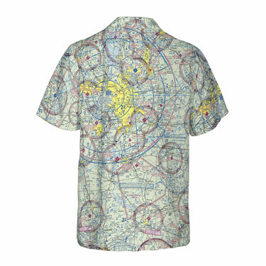 AOP Coconut Button Shirt The Charlotte Aviator VFR Coconut Button Camp Shirt