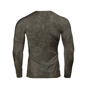 Long Sleeve Rash Guard The Cheyenne Sectional Long-Sleeve Compression Base Layer Shirt